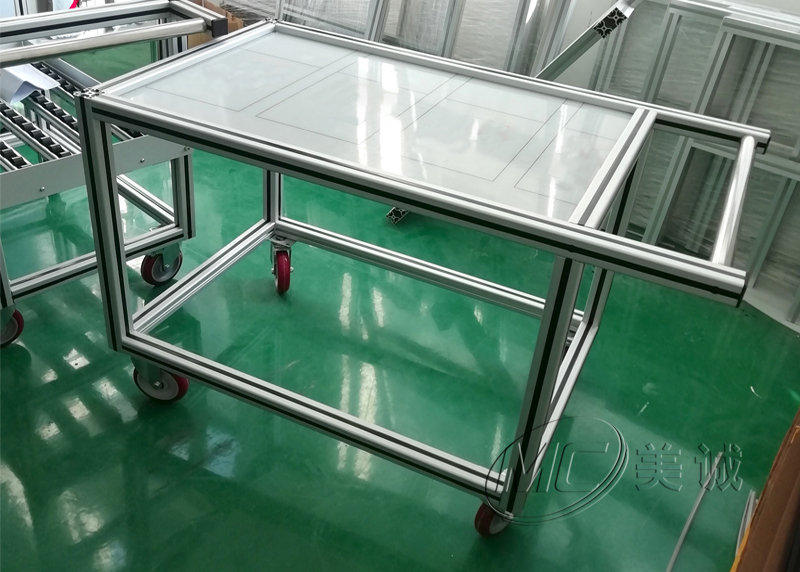 鋁型材小車成品，離不開模型圖的幫助